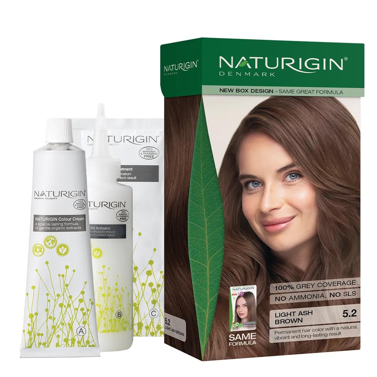 Naturigin Box Hair Colour 5.2 Light Ash Brown