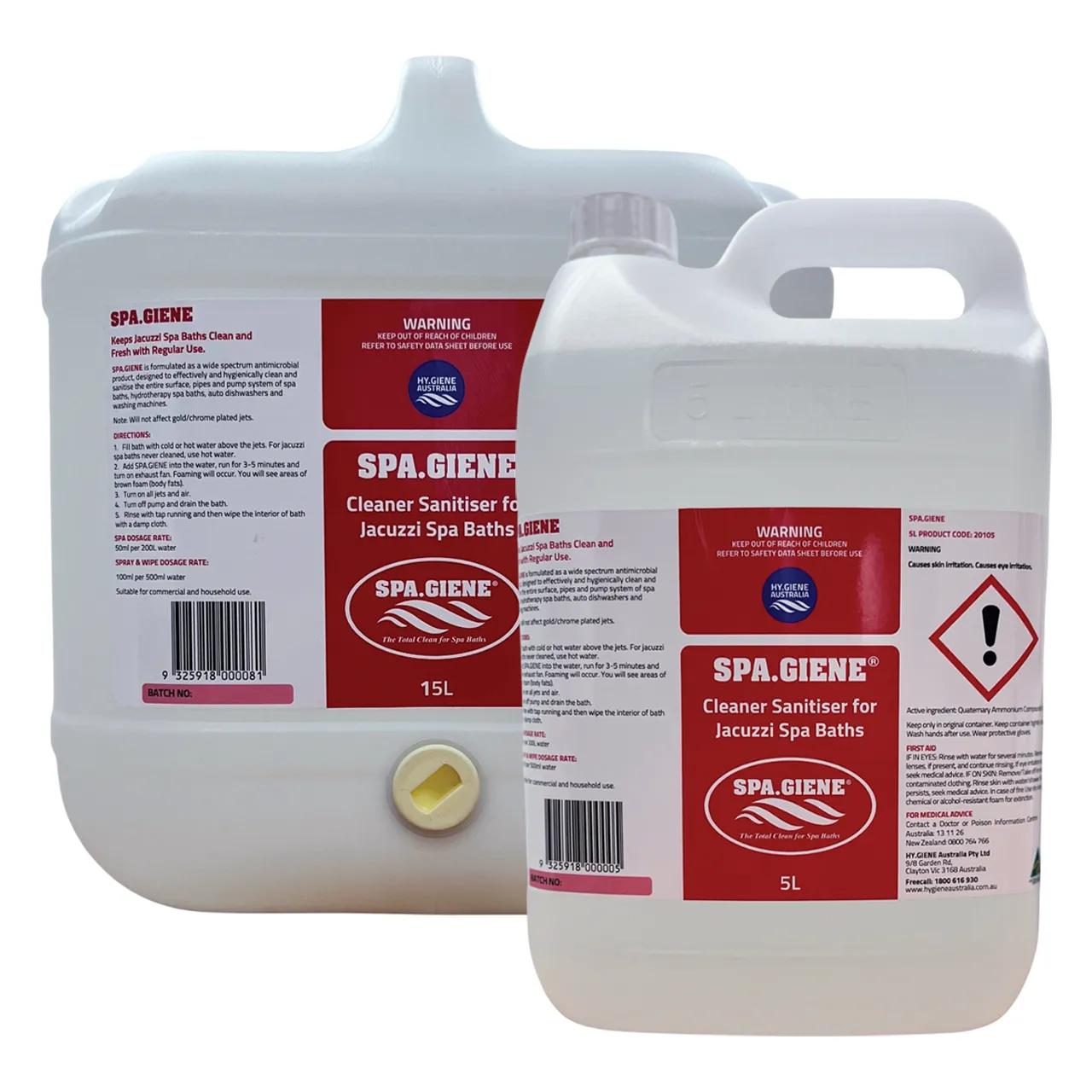 Spa.Giene Spa Bath Cleaner & Sanitiser
