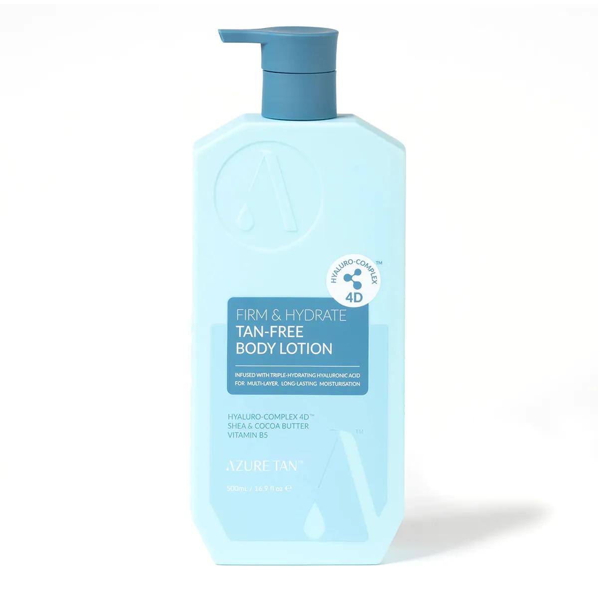 Azure Tan-Free Firm & Hydrate Body Lotion 500ml
