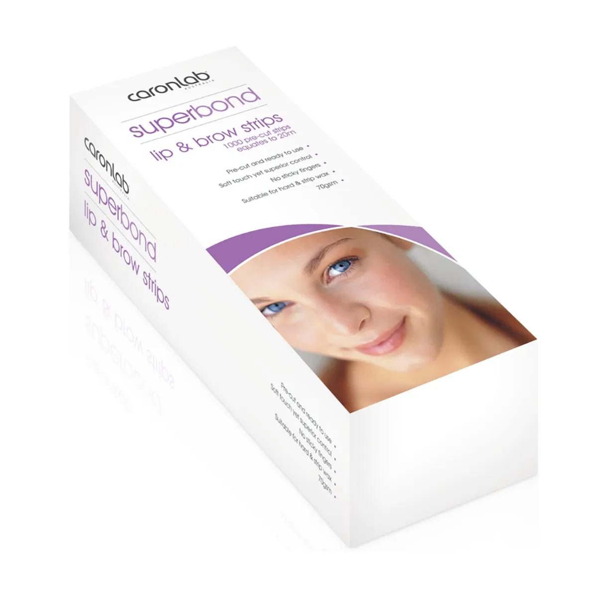 Caronlab Superbond Lip & Brow Strips 1000pk