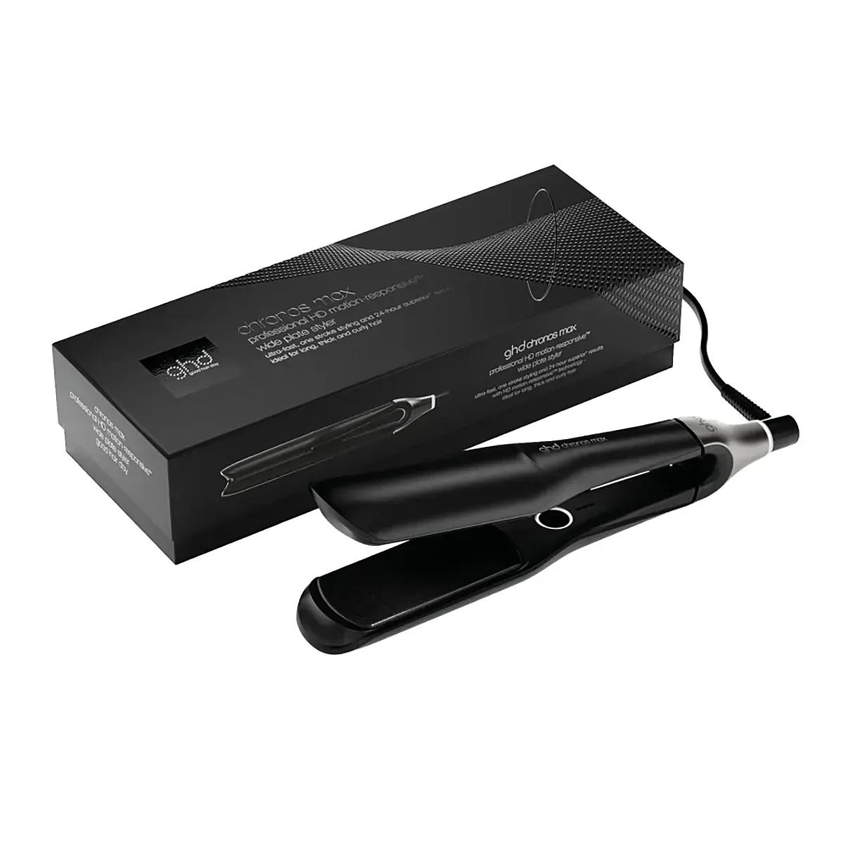 GHD Hair Chronos Max Professional Hair Straightener Black