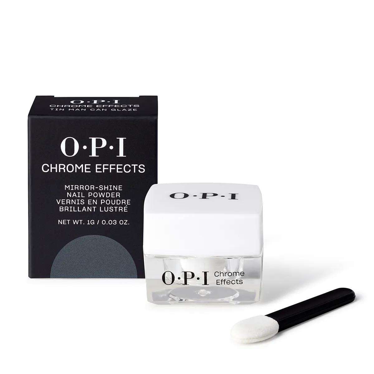 OPI Chrome Powder CP009 Tin Man Can Glaze 1g