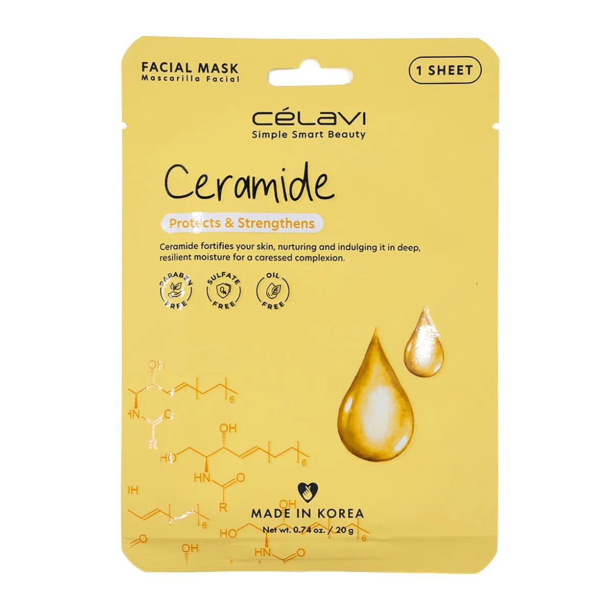 Celavi Ceramide Face Sheet Mask